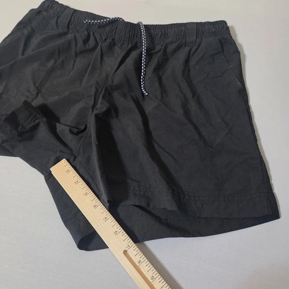 Columbia PFG Shorts Mens L Black Navy Blue LOT OF 2 Fishing Performance Gear